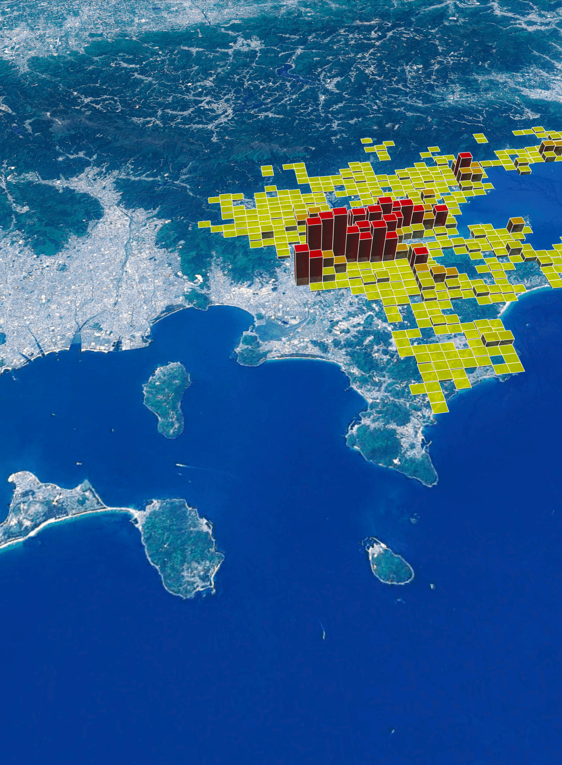 地理学習のための地図と統計データのマッシュアップサイト